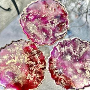 Homemade Resin Coasters